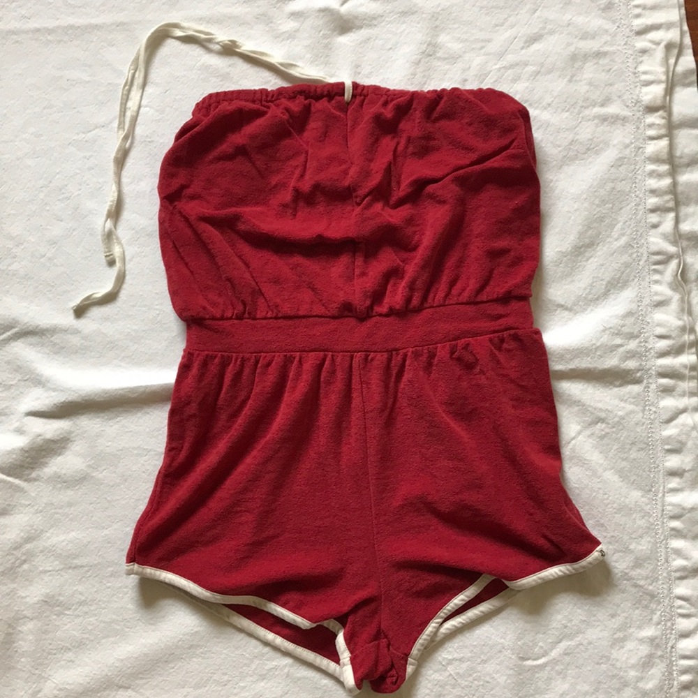 Volcom terry romper